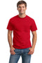 Gildan - Ultra Cotton 100% Cotton T-Shirt with Pocket. 2300-T-shirts-Red-5XL-JadeMoghul Inc.