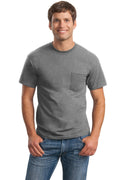 Gildan - Ultra Cotton 100% Cotton T-Shirt with Pocket. 2300-T-shirts-Sport Grey-5XL-JadeMoghul Inc.