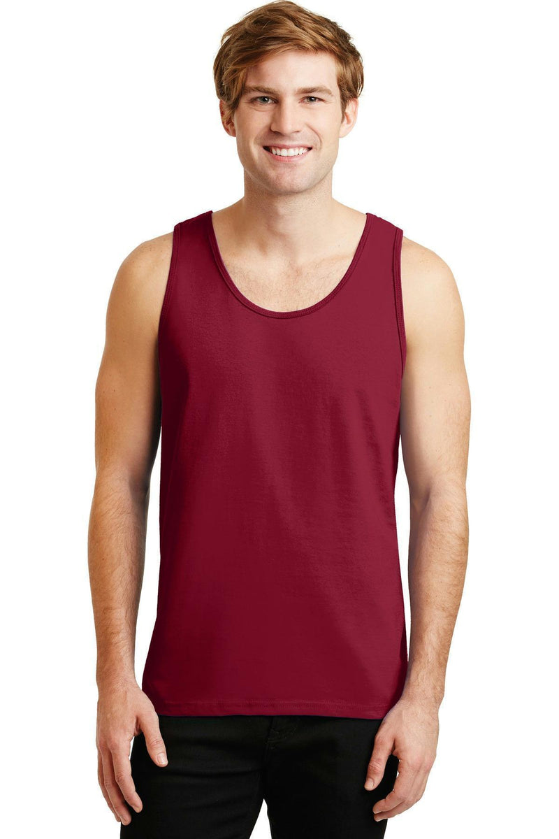 Gildan - Ultra Cotton Tank Top. 2200-T-shirts-Cardinal Red-2XL-JadeMoghul Inc.