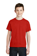 Gildan - Youth Dry lend 50 Cotton 50 Poly T-Shirt. 8000B-Youth-Red-L-JadeMoghul Inc.