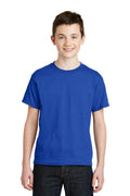 Gildan - Youth Dry lend 50 Cotton 50 Poly T-Shirt. 8000B-Youth-Royal-L-JadeMoghul Inc.