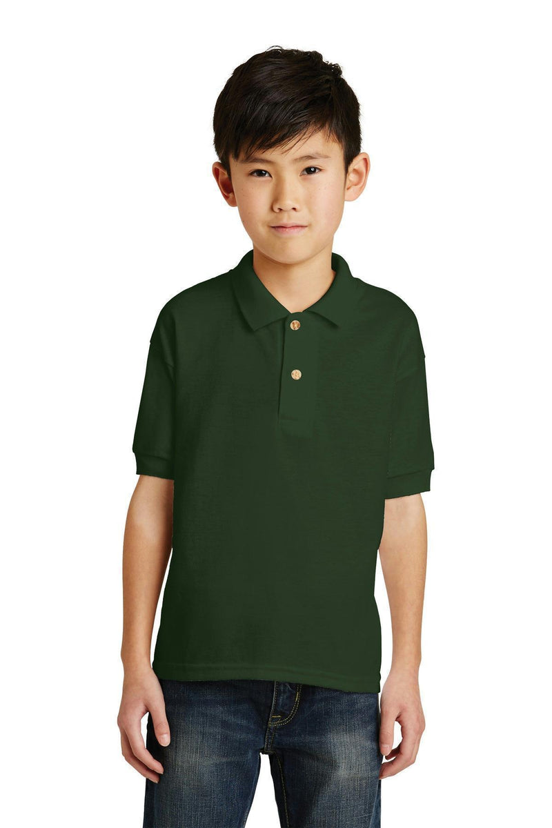 Gildan Youth Dry lend 6-Ounce Jersey Knit Sport Shirt. 8800B-Youth-Forest Green-XL-JadeMoghul Inc.