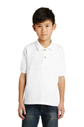 Gildan Youth Dry lend 6-Ounce Jersey Knit Sport Shirt. 8800B-Youth-White-XL-JadeMoghul Inc.
