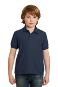 Gildan Youth DryBlend 6-Ounce Double Pique Sport Shirt. 72800B-Polos/knits-Navy-XL-JadeMoghul Inc.