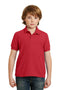 Gildan Youth DryBlend 6-Ounce Double Pique Sport Shirt. 72800B-Polos/knits-Red-S-JadeMoghul Inc.