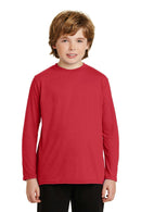 Gildan Youth Gildan Performance Long Sleeve T-Shirt. 42400B-Youth-Red-XL-JadeMoghul Inc.