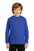 Gildan Youth Gildan Performance Long Sleeve T-Shirt. 42400B-Youth-Royal-XL-JadeMoghul Inc.