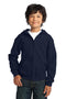 Gildan Youth Heavy BlendFull-Zip Hooded Sweatshirt. 18600B-Sweatshirts/Fleece-Navy-XL-JadeMoghul Inc.
