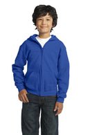 Gildan Youth Heavy BlendFull-Zip Hooded Sweatshirt. 18600B-Sweatshirts/Fleece-Royal-XL-JadeMoghul Inc.