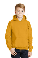 Gildan - Youth Heavy BlendHooded Sweatshirt. 18500B-Sweatshirts/Fleece-Gold-XL-JadeMoghul Inc.