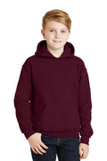 Gildan - Youth Heavy BlendHooded Sweatshirt. 18500B-Sweatshirts/Fleece-Maroon-XL-JadeMoghul Inc.