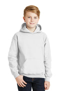 Gildan - Youth Heavy BlendHooded Sweatshirt. 18500B-Sweatshirts/Fleece-White-XL-JadeMoghul Inc.