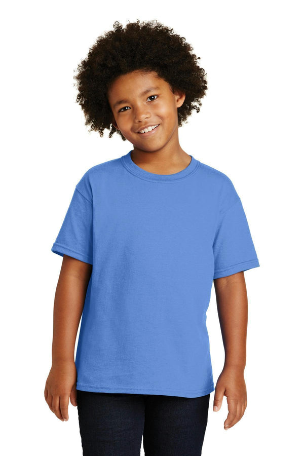 Gildan - Youth Heavy Cotton 100% Cotton T-Shirt. 5000B-T-shirts-Carolina Blue-L-JadeMoghul Inc.