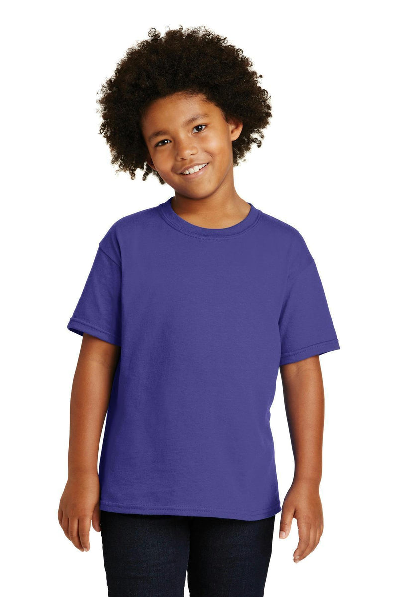 Gildan - Youth Heavy Cotton 100% Cotton T-Shirt. 5000B-T-shirts-Cobalt-XL-JadeMoghul Inc.