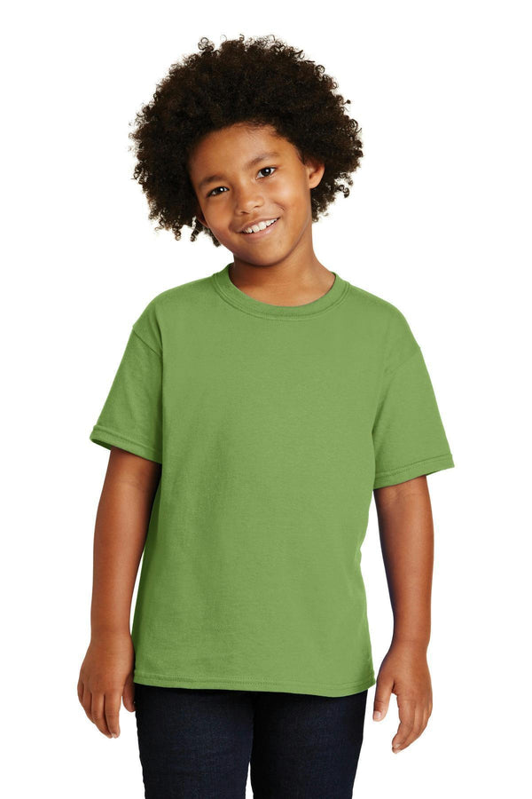 Gildan - Youth Heavy Cotton 100% Cotton T-Shirt. 5000B-T-shirts-Kiwi-S-JadeMoghul Inc.