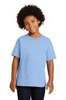 Gildan - Youth Heavy Cotton 100% Cotton T-Shirt. 5000B-T-shirts-Light Blue-XL-JadeMoghul Inc.