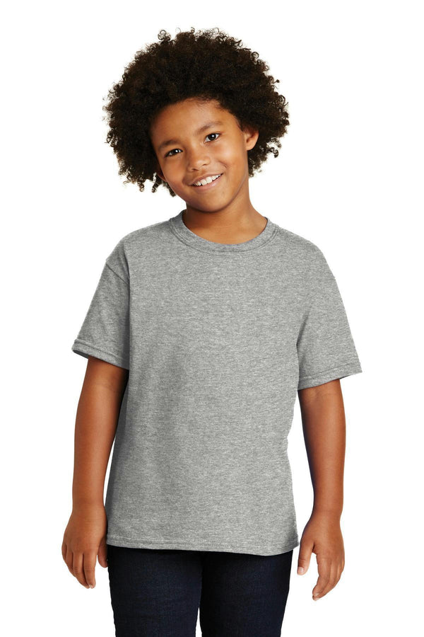 Gildan - Youth Heavy Cotton 100% Cotton T-Shirt. 5000B-T-shirts-Sport Grey**-XL-JadeMoghul Inc.