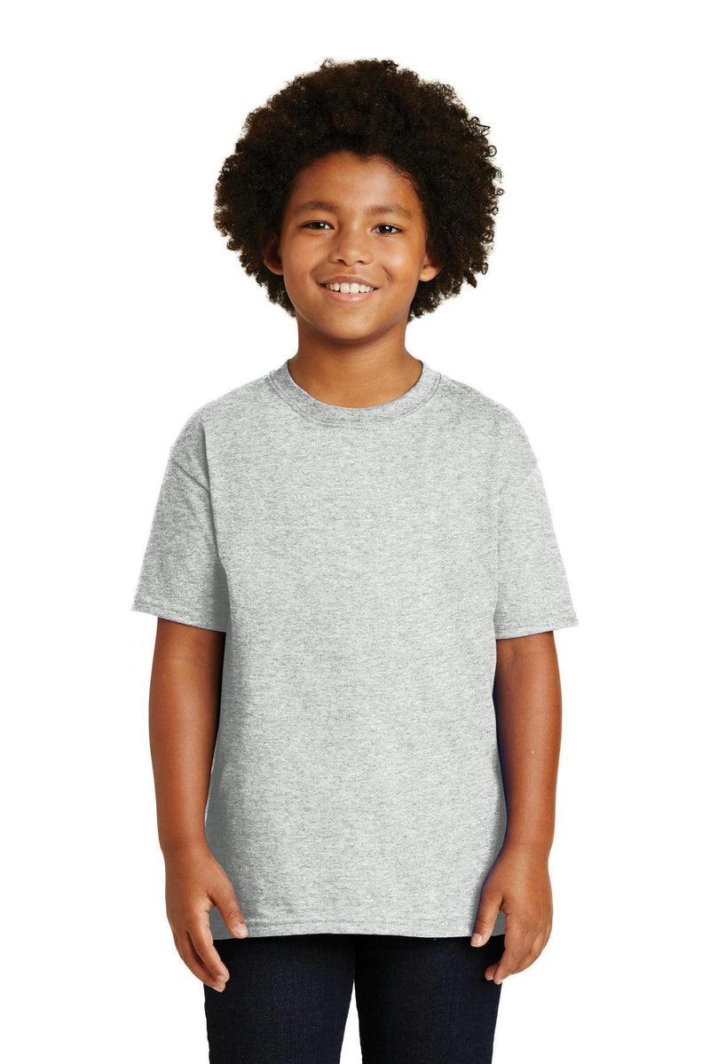 Gildan - Youth Ultra Cotton 100% Cotton T-Shirt. 2000B-T-shirts-Ash**-L-JadeMoghul Inc.