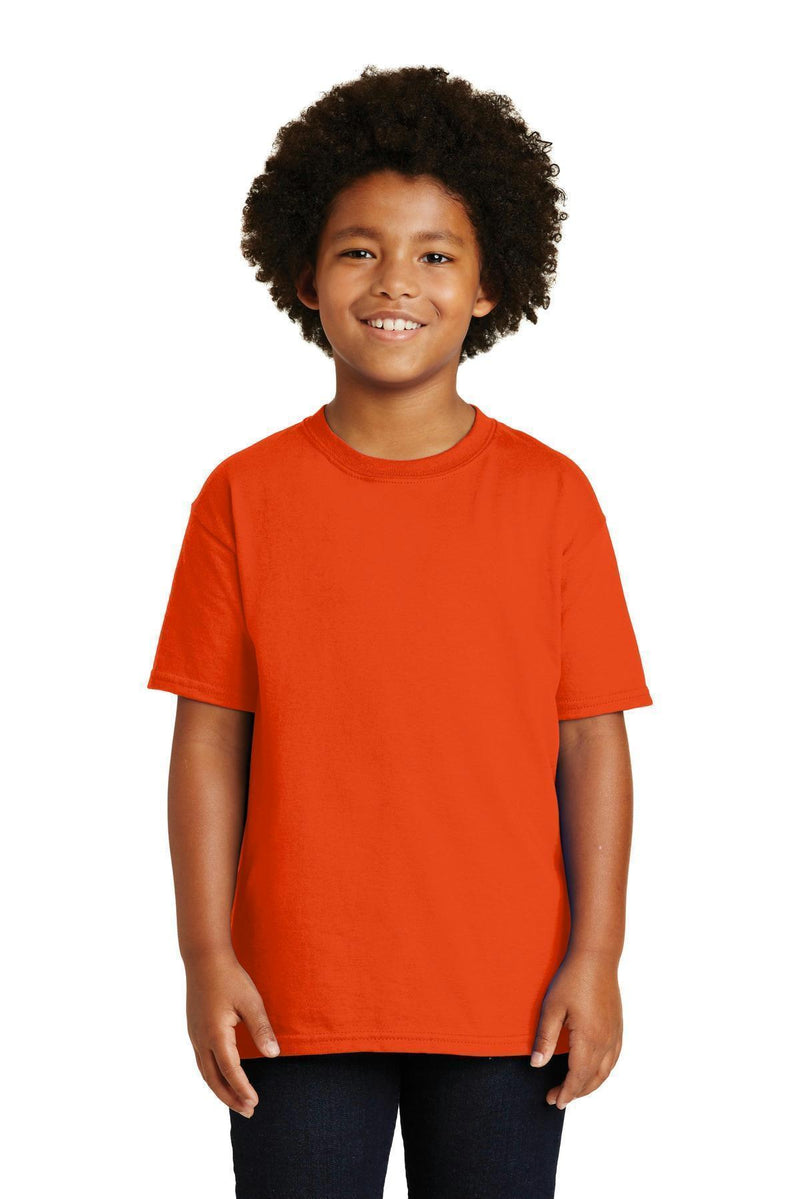 Gildan - Youth Ultra Cotton 100% Cotton T-Shirt. 2000B-Youth-Orange-XL-JadeMoghul Inc.