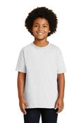 Gildan - Youth Ultra Cotton 100% Cotton T-Shirt. 2000B-Youth-White-M-JadeMoghul Inc.