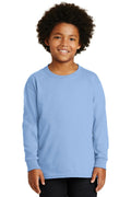Gildan - Youth Ultra Cotton Long Sleeve T-Shirt. 2400B-Youth-Light Blue-XL-JadeMoghul Inc.