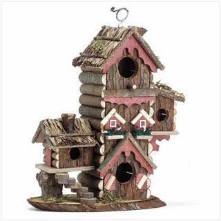 Modern Living Room Decor Gingerbread Style Birdhouse