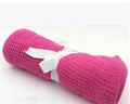 Giol Me Num Newborn Baby Blankets Super Soft Cotton Crochet Summer Candy Color Prop Crib Casual Sleeping Bed Supplies Hole Wrap-Rose-JadeMoghul Inc.