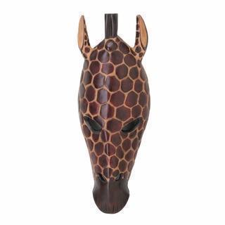 Decoration Ideas Giraffe Wall Mask Decor