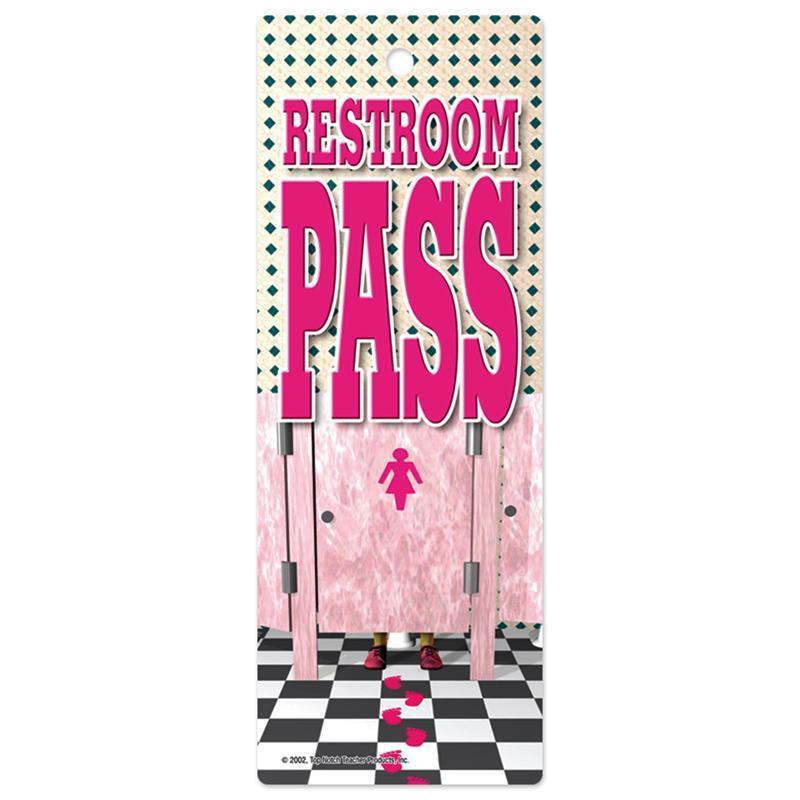 GIRL RESTROOM PASS-Supplies-JadeMoghul Inc.