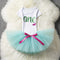 Girls 1st Birthday Party Romper And Tutu Skirt Set-As Picture 19-JadeMoghul Inc.