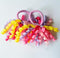 Girls 2 Pcs Candy colored Curler Hair Ties-Mix Purple-JadeMoghul Inc.