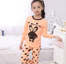 Girls 2 Piece Cotton Printed Pajama Set-5-2T-JadeMoghul Inc.
