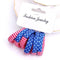 Girls 6 PCS Cotton Print Hair Ties-12-JadeMoghul Inc.