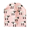 Girls / Boys All Season Cotton Printed Beanie-pink sheer-JadeMoghul Inc.