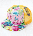 Girls / Boys Floral Print ROCK Baseball Hat-model color 2-JadeMoghul Inc.