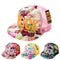 Girls / Boys Floral Print ROCK Baseball Hat-model color-JadeMoghul Inc.