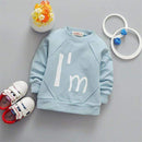 Girls / Boys Full Sleeves Cotton Pullover-Sky Blue-3T-JadeMoghul Inc.