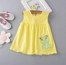 Girls Cute Cotton Printed Summer Dress-12-3M-JadeMoghul Inc.