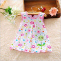 Girls Cute Printed Summer Cotton Jersey Dress-1-3M-JadeMoghul Inc.