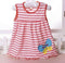 Girls Cute Printed Summer Cotton Jersey Dress-12-3M-JadeMoghul Inc.