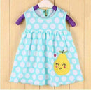 Girls Cute Printed Summer Cotton Jersey Dress-4-3M-JadeMoghul Inc.