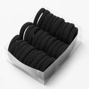 Girls Elastic Hair Accessories For Kids Black White Rubber Band Ponytail Holder Gum For Hair Ties Scrunchies Hairband AExp