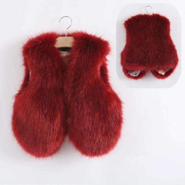 Girls Faux Fur Fashion Vest-SKT024JUH-3T-JadeMoghul Inc.