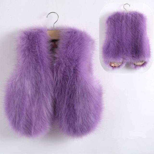 Girls Faux Fur Fashion Vest-SKT024ZI-3T-JadeMoghul Inc.