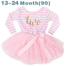 Girls First Birthday Cute Striped Tutu Dress-A0250F2-JadeMoghul Inc.
