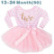 Girls First Birthday Cute Striped Tutu Dress-A0250F2-JadeMoghul Inc.