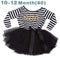 Girls First Birthday Cute Striped Tutu Dress-A0250HI1-JadeMoghul Inc.