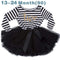 Girls First Birthday Cute Striped Tutu Dress-A0250HI2-JadeMoghul Inc.