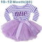 Girls First Birthday Cute Striped Tutu Dress-A0250Z1-JadeMoghul Inc.