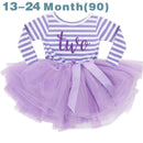 Girls First Birthday Cute Striped Tutu Dress-A0250Z2-JadeMoghul Inc.